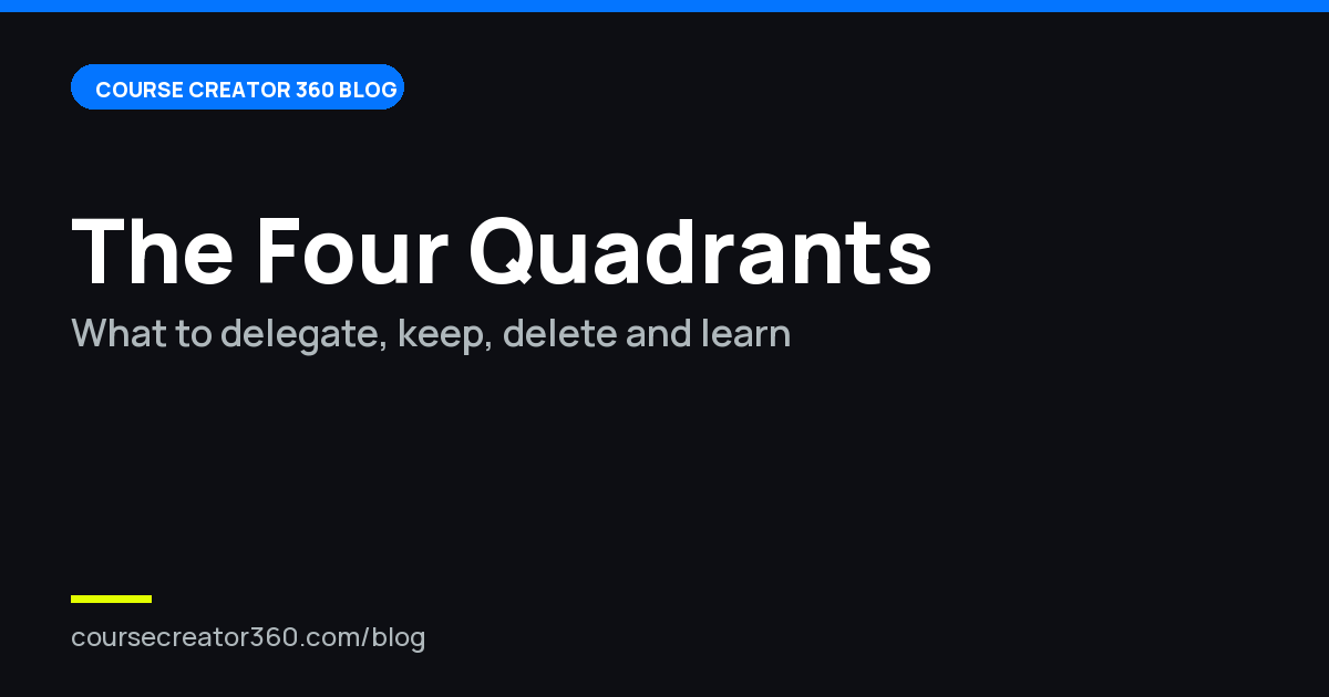 How to Build a Course Business That Runs Without You
