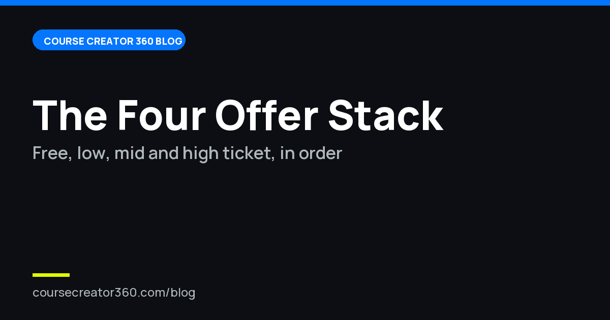 Free, Low, Mid or High Ticket? How to Price Your Offer