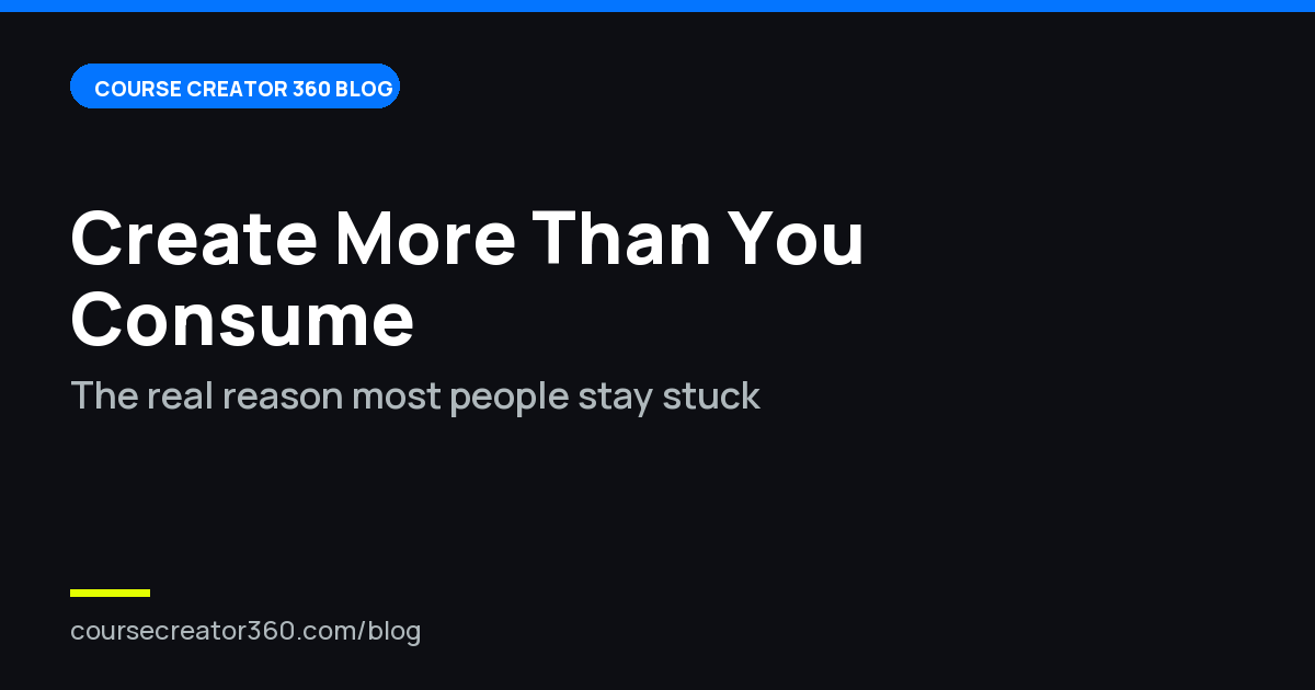 Why Most People Never Get Successful (The Real Reason)